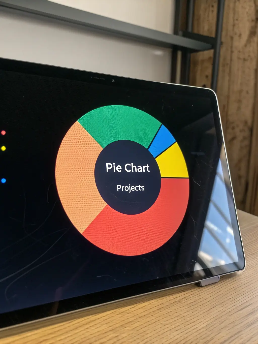 A pie chart showing efficient allocation of grant funds, with a focus on community impact projects.