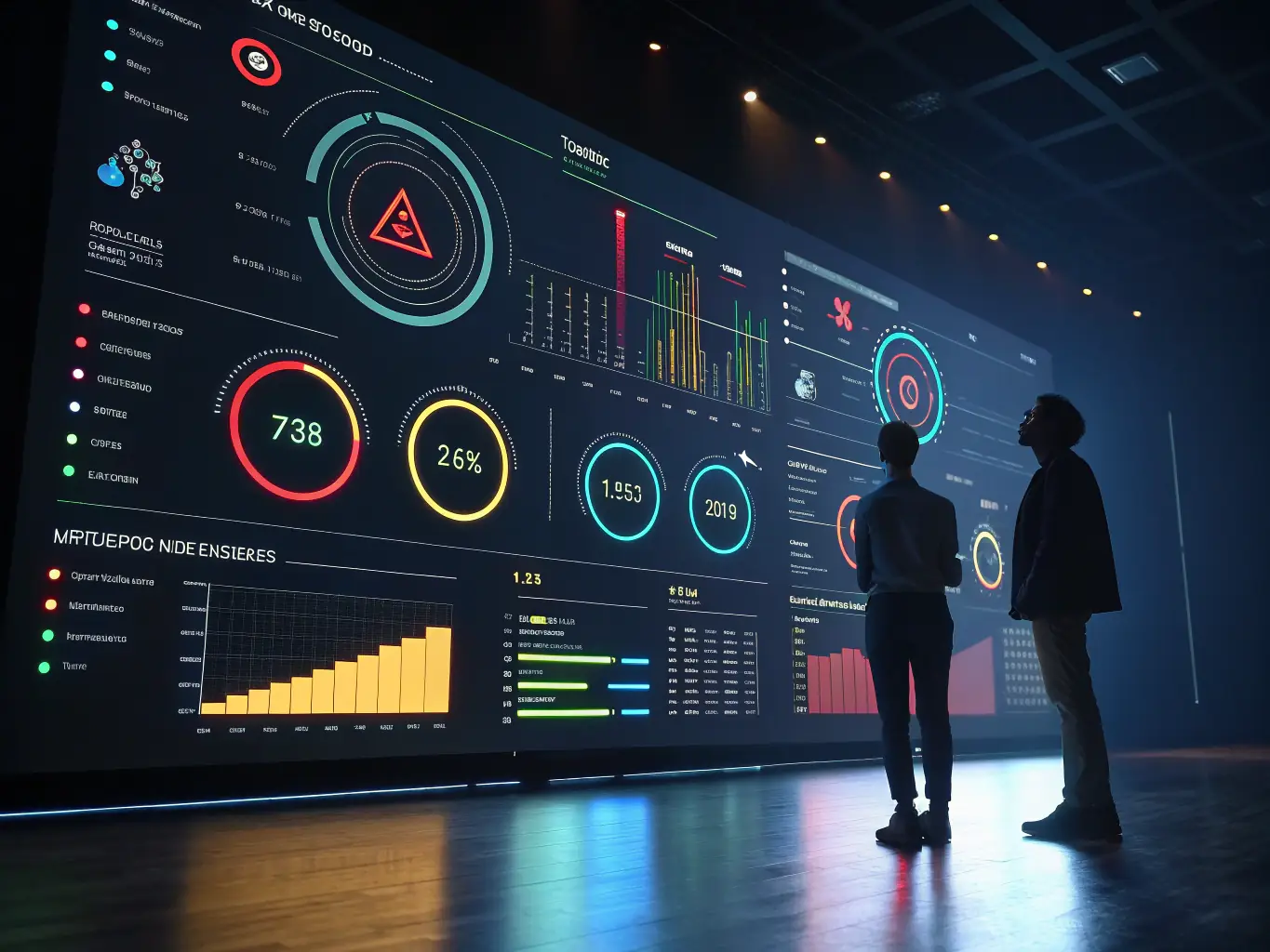 A visual representation of compliance reports generated by the Command Center for Educators™, emphasizing its ability to ensure regulatory adherence.